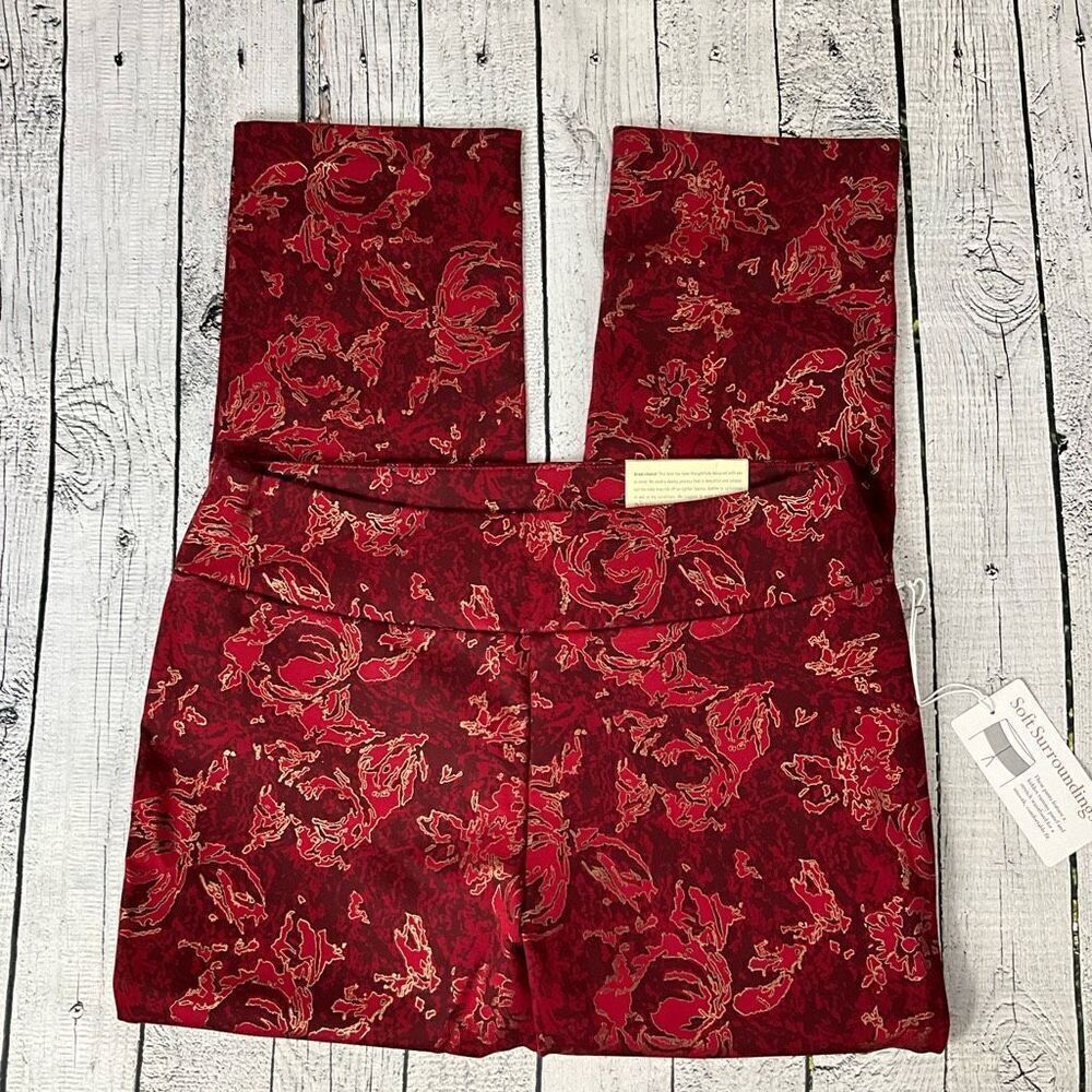 SOFT SURROUNDINGS Straight Leg Ankle Pull On Pants